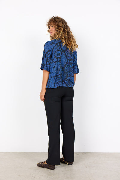 SC-BIARA AOP 144 T-shirt Dark blue