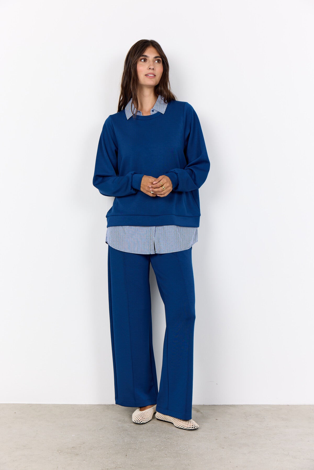 SC-BANU 264 Blouse Dark blue