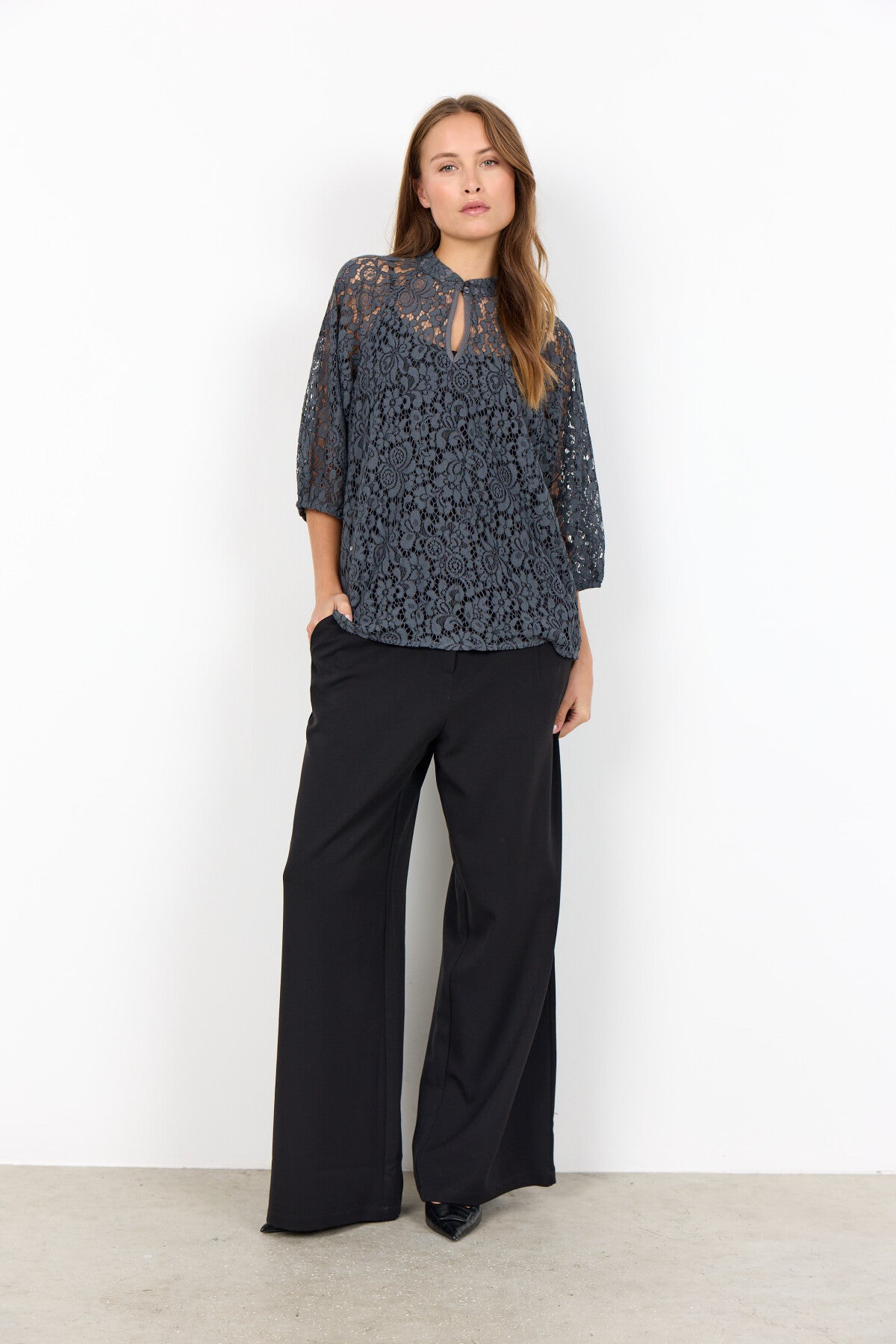 SC-NILLA 3 Blouse Dark grey