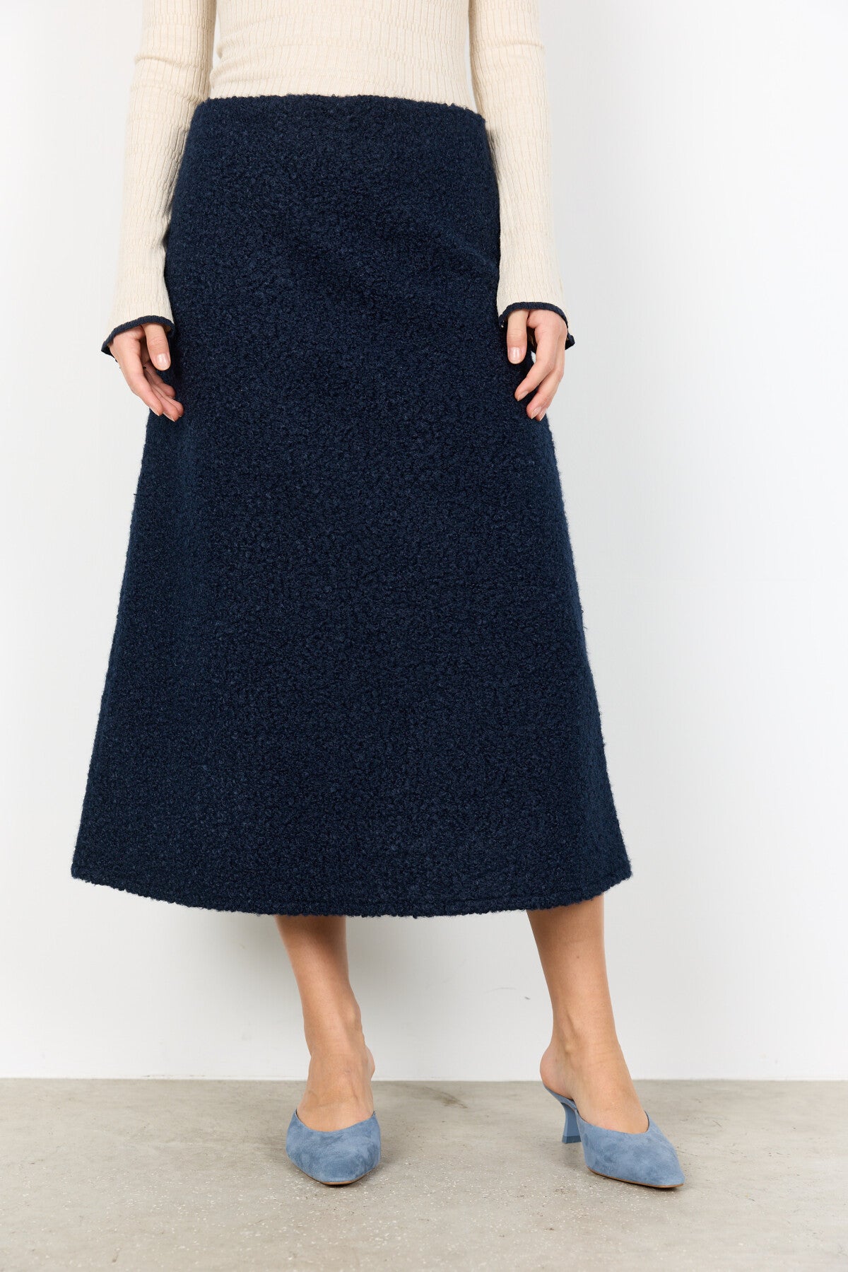 SC-SHAIMA 4 Skirt Navy