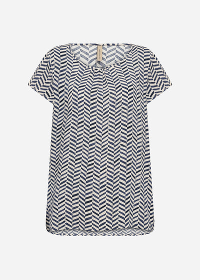 SC-SELIA 1 Blouse Navy