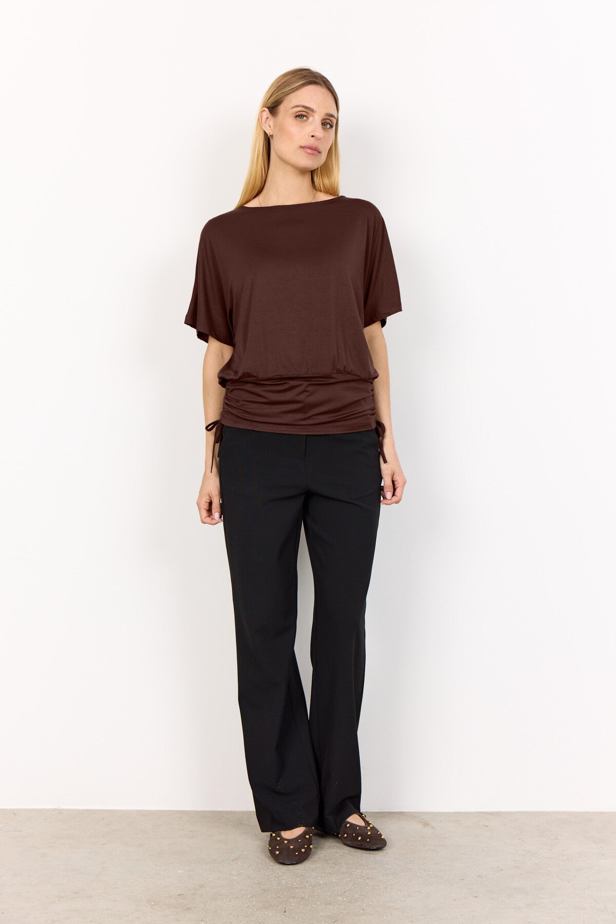 SC-MARICA 335 T-shirt Dark brown