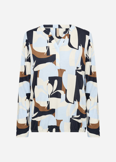 SC-FELICITY AOP 531 Blouse Light blue