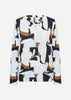 SC-FELICITY AOP 531 Blouse Light blue