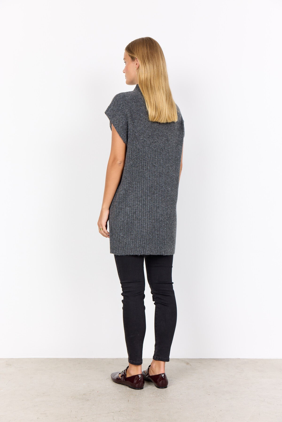 SC-VIRGINIA 2 Waistcoat Dark grey