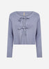 SC-KANITA 26 Cardigan Dusty blue