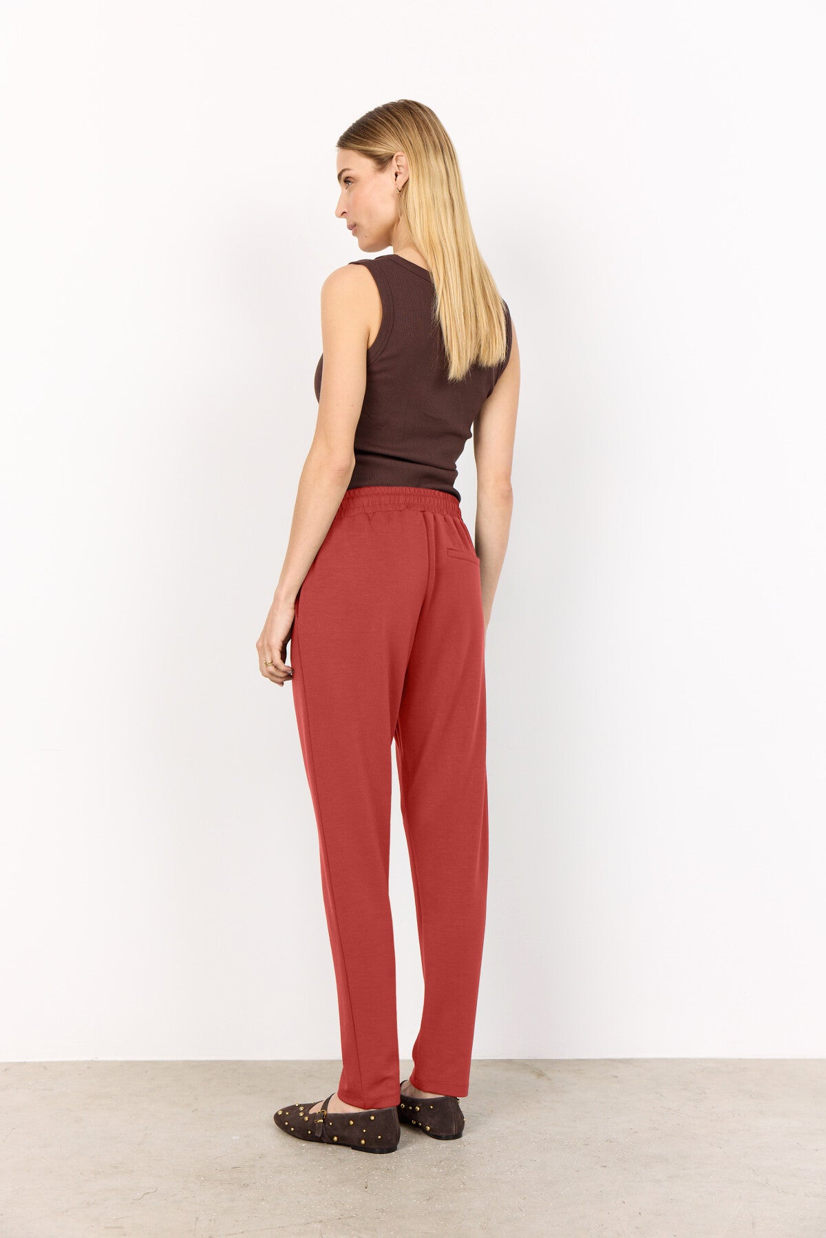 SC-BANU 157 Pants Rust red