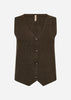 SC-KANITA 27 Waistcoat Dark green