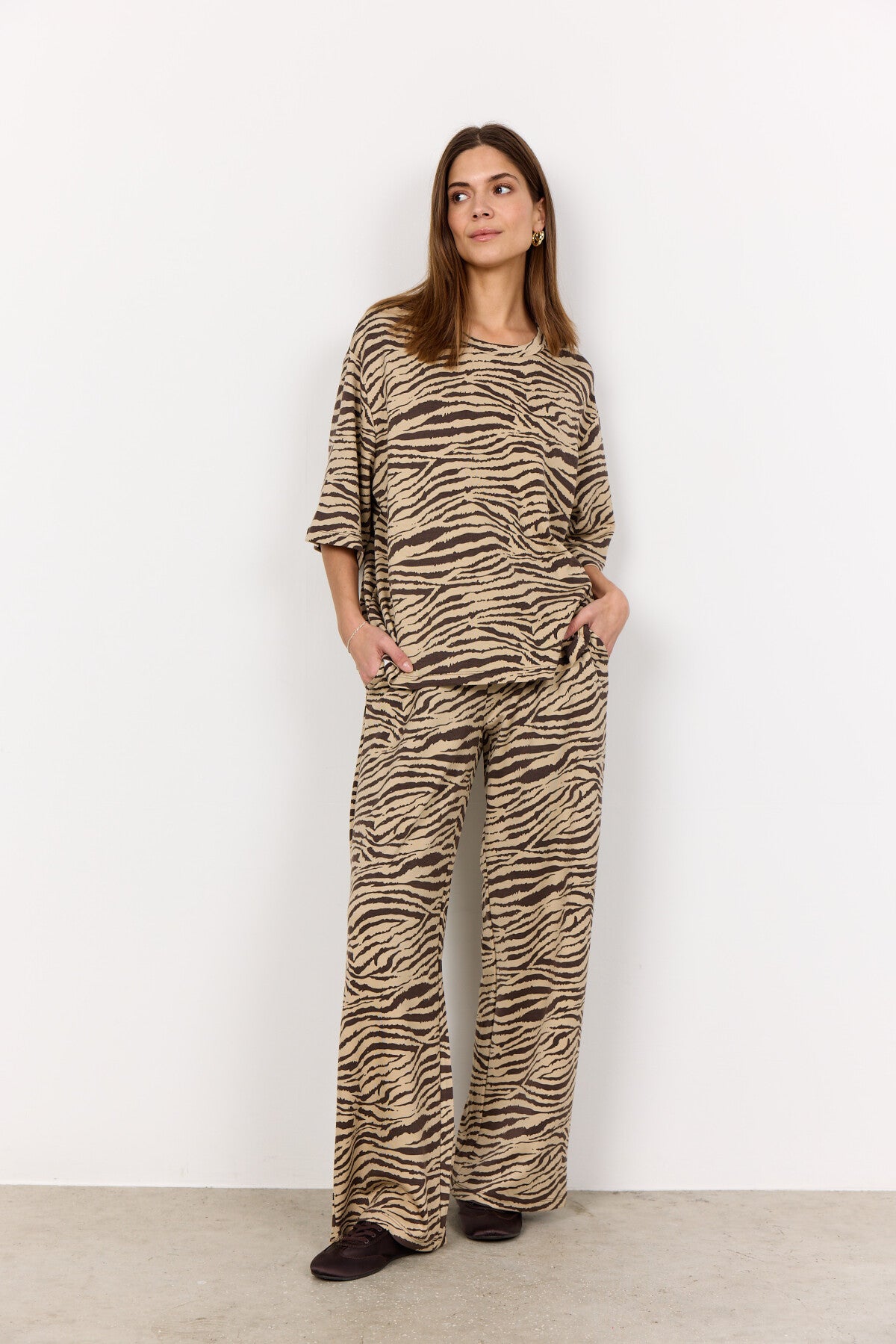 SC-SALOME 1 T-shirt Dark brown