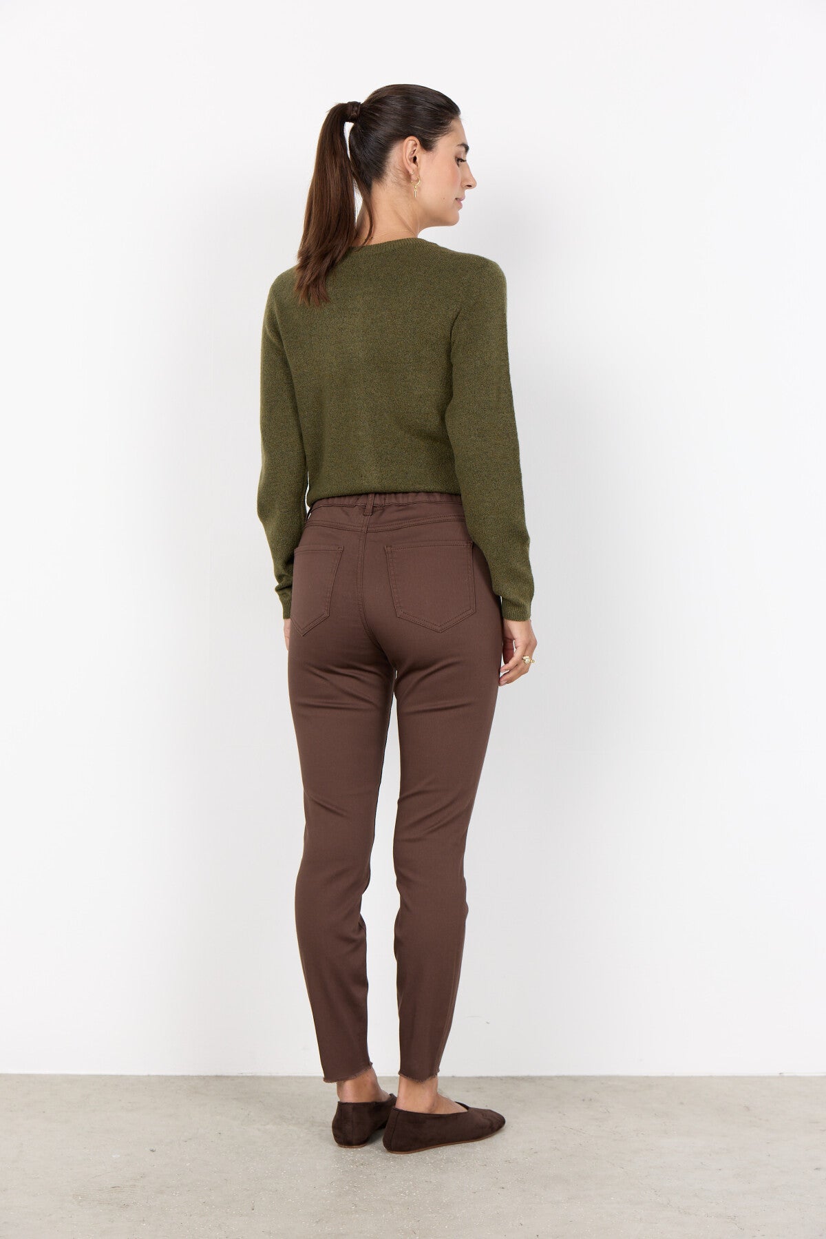 SC-NADIRA 1-B Jeans Dark brown