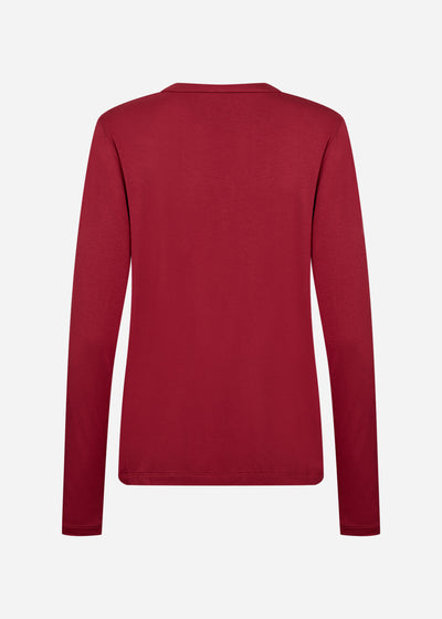 SC-MARICA 339 Blouse Dark red