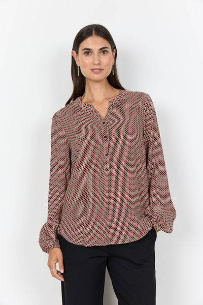 SC-ANITA 1 Blouse Red