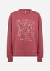 SC-BANU 287 Sweatshirt Ruby red
