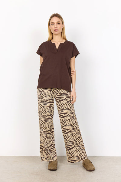 SC-DERBY 27 T-shirt Dark brown