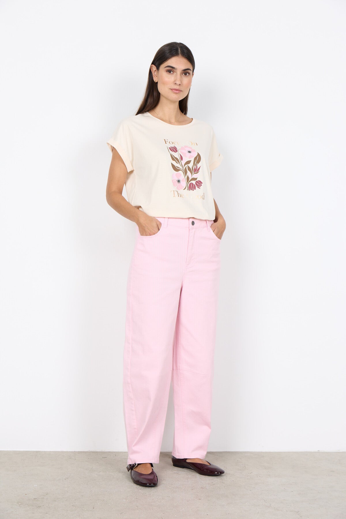 SC-BESS 4-C Pants Light pink