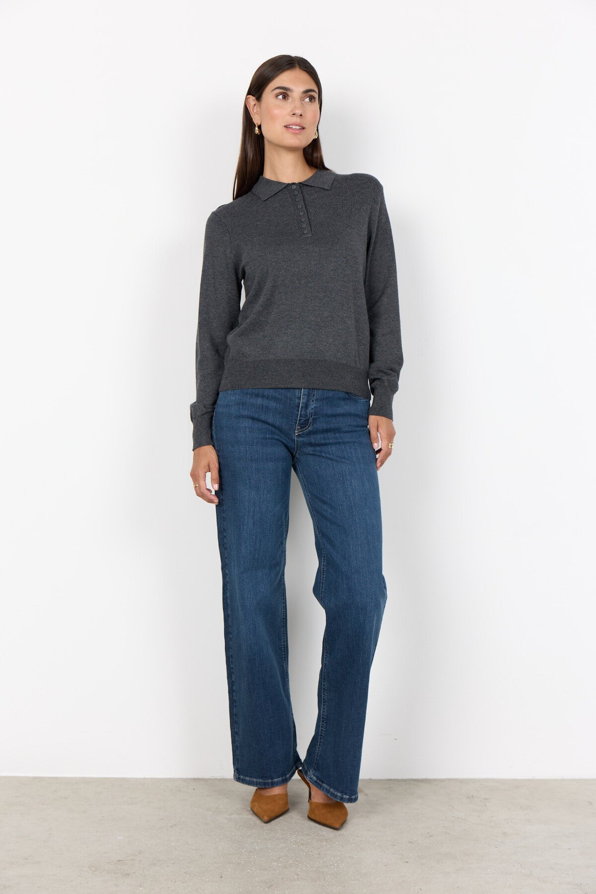 SC-DOLLIE 799 Pullover Dark grey