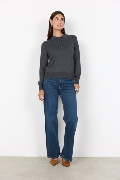 SC-DOLLIE 799 Pullover Dark grey