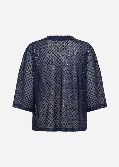SC-ASIMA 2 Cardigan Dark blue