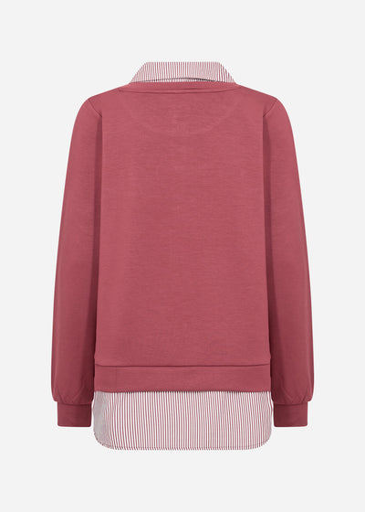 SC-BANU 264 Blouse Ruby red