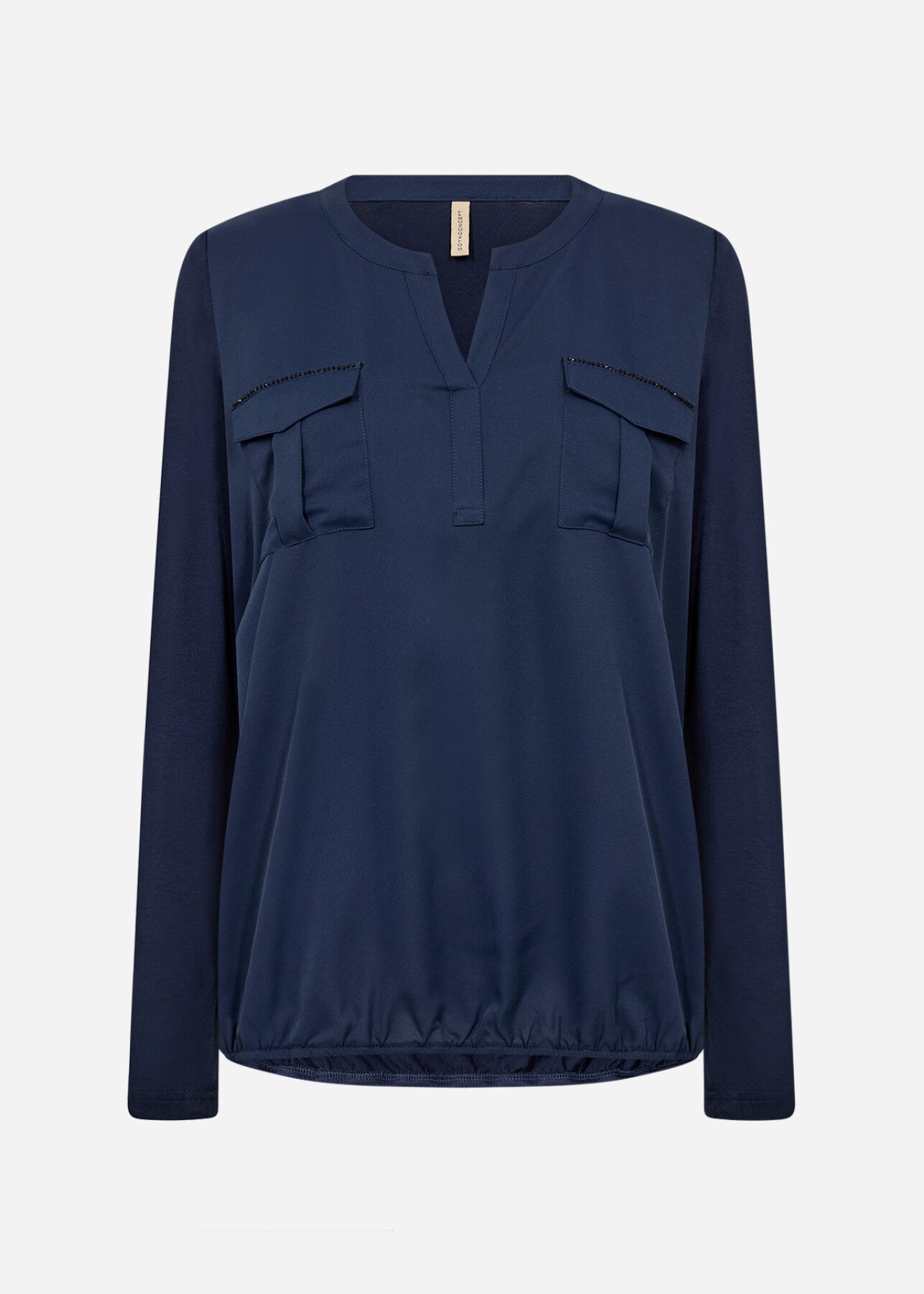SC-HERMINE 1 Blouse Dark blue