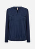 SC-HERMINE 1 Blouse Dark blue
