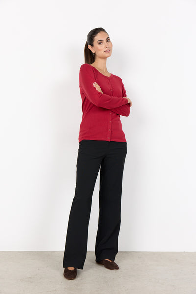 SC-DOLLIE 446 Cardigan Dark red