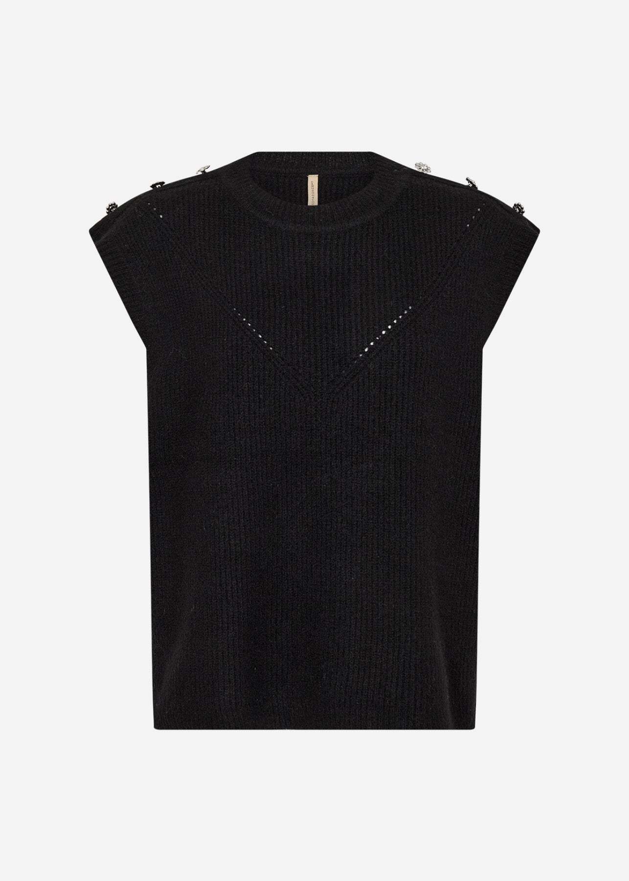 SC-AVALON 1 Waistcoat Black