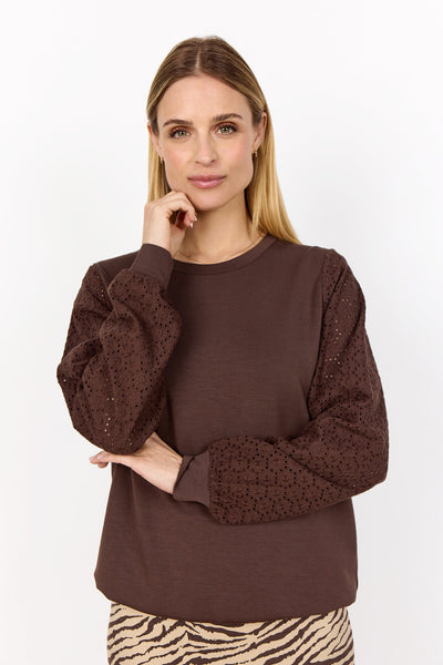 SC-BANU 247 Sweatshirt Dark brown