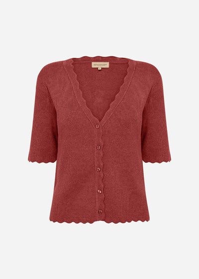 SC-DOLLIE 788 Cardigan Rust red