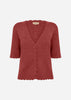 SC-DOLLIE 788 Cardigan Rust red