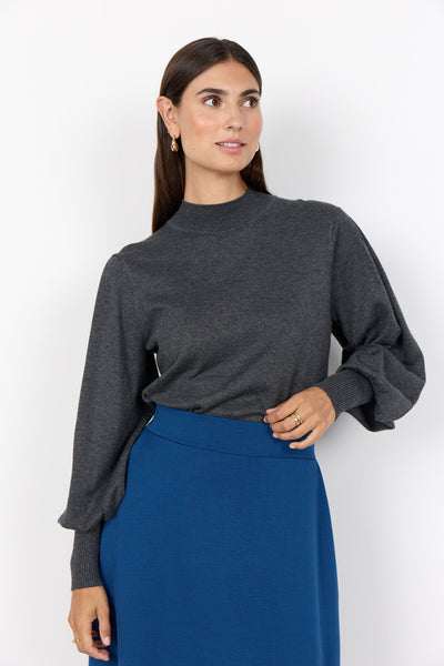 SC-DOLLIE 666 Pullover Dark grey