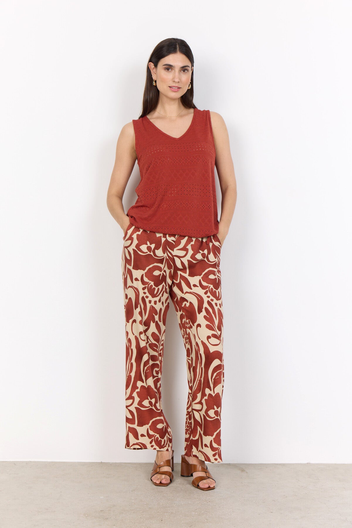 SC-SATINE 1 Top Rust red