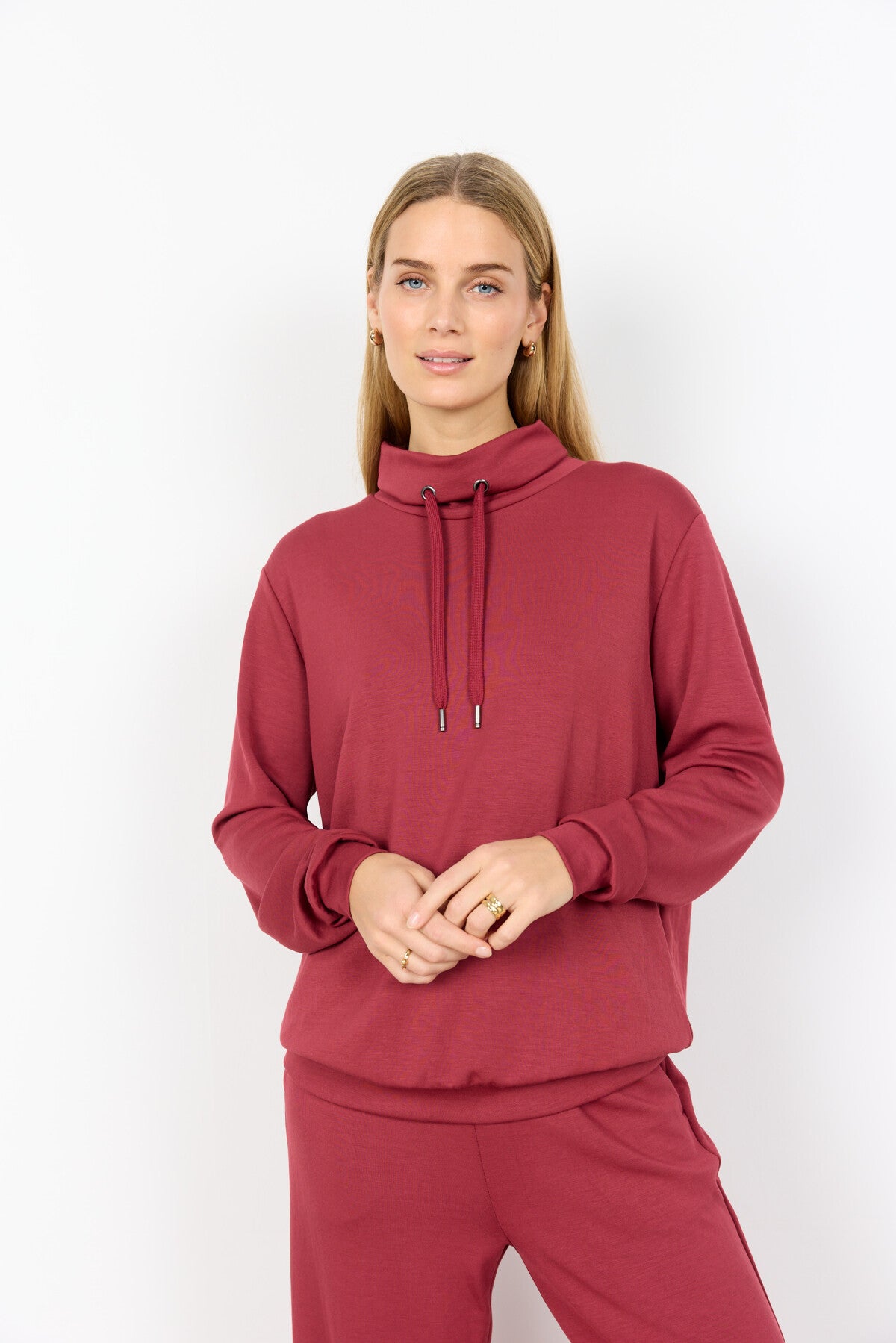 SC-BANU 125 Sweatshirt Ruby red