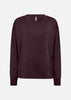 SC-BANU 164 Sweatshirt Dark plum