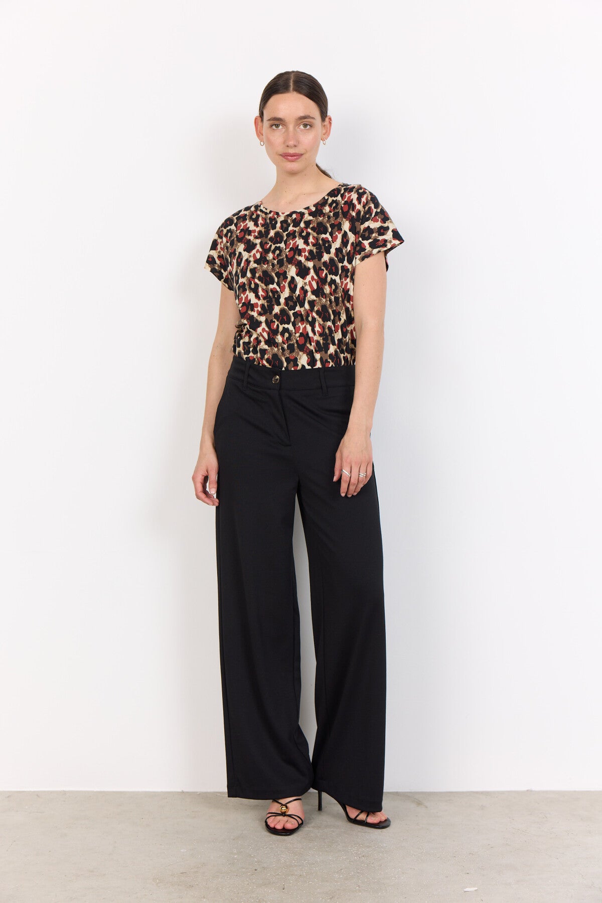 SC-FELICITY AOP 515 T-shirt Rust red