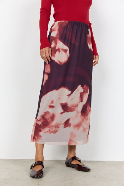 SC-ALDA AOP 58 Skirt Purple