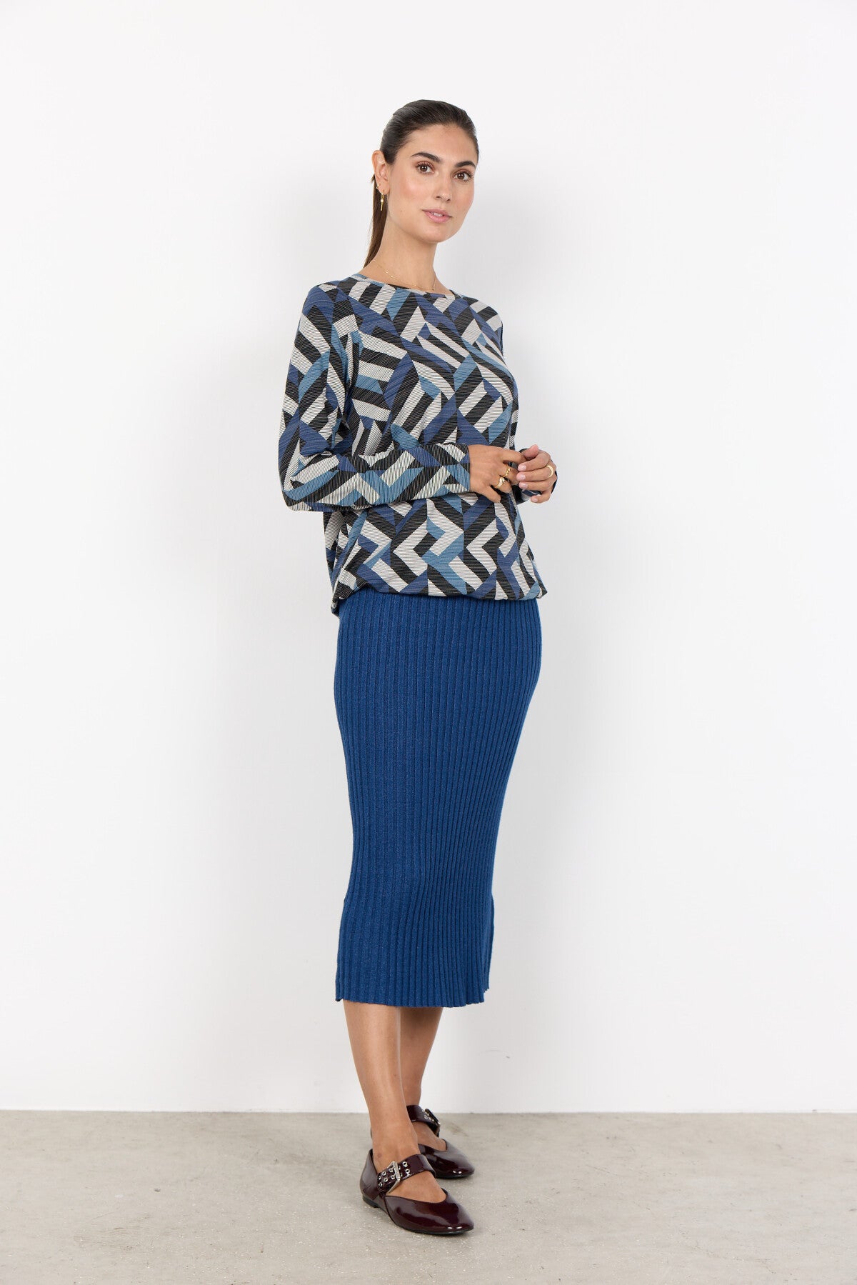 SC-GALINA 64 Blouse Dark blue