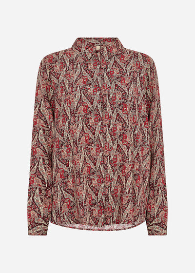 SC-ILYA 2 Shirt Dark red