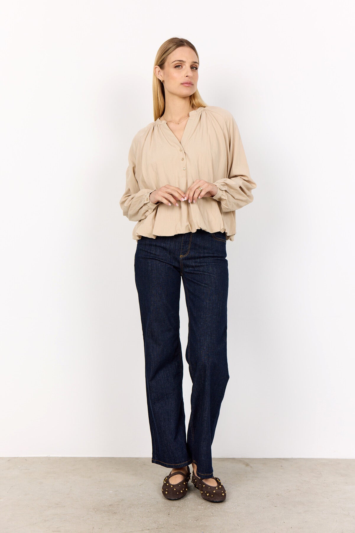 SC-SEVDA 1 Blouse Sand