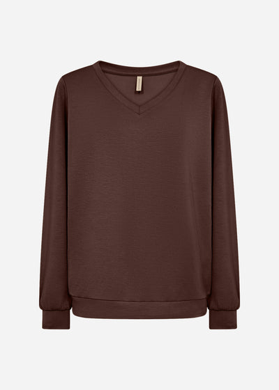 SC-BANU 194 Blouse Dark brown