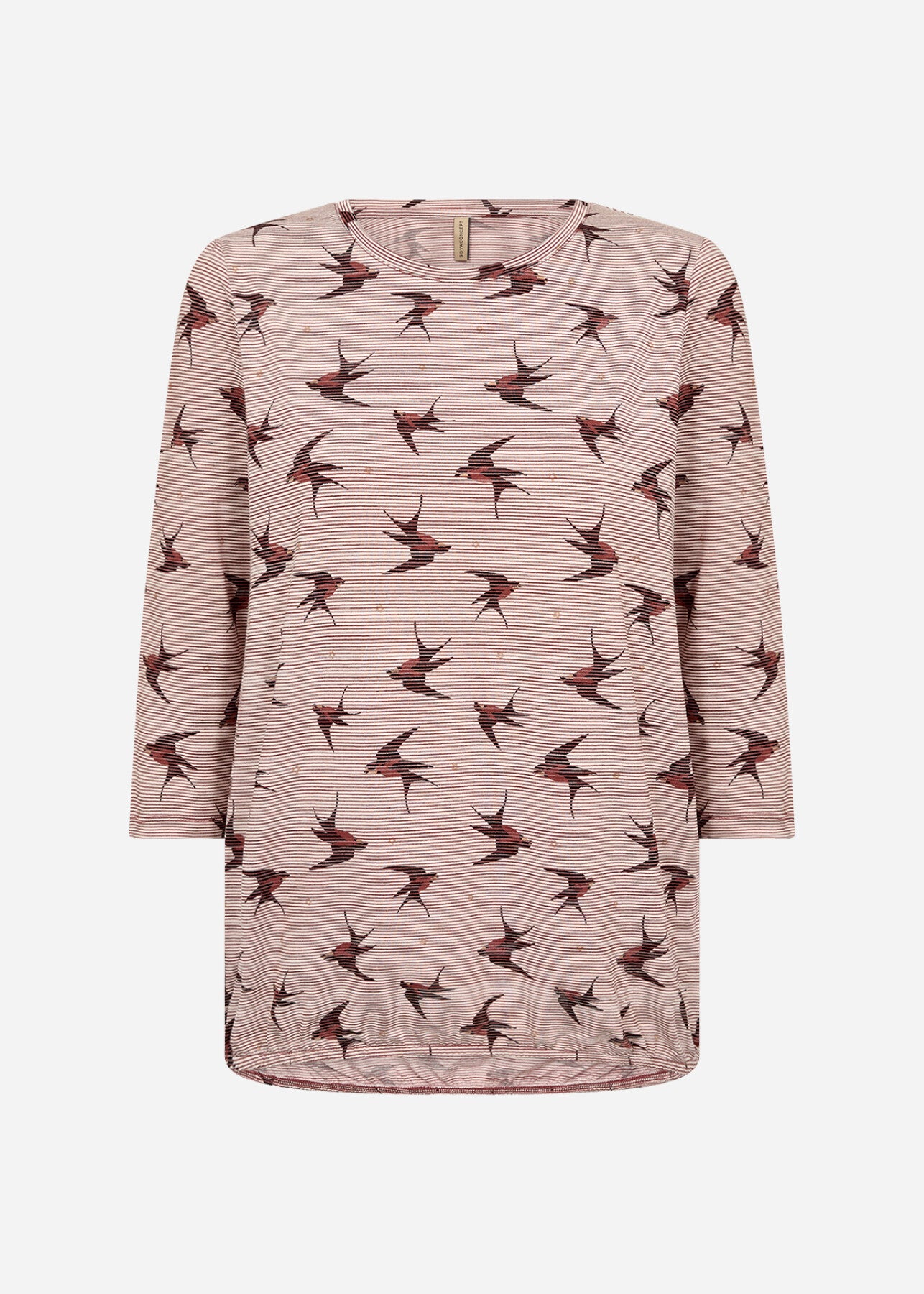 SC-GALINA 65 Blouse Rust red