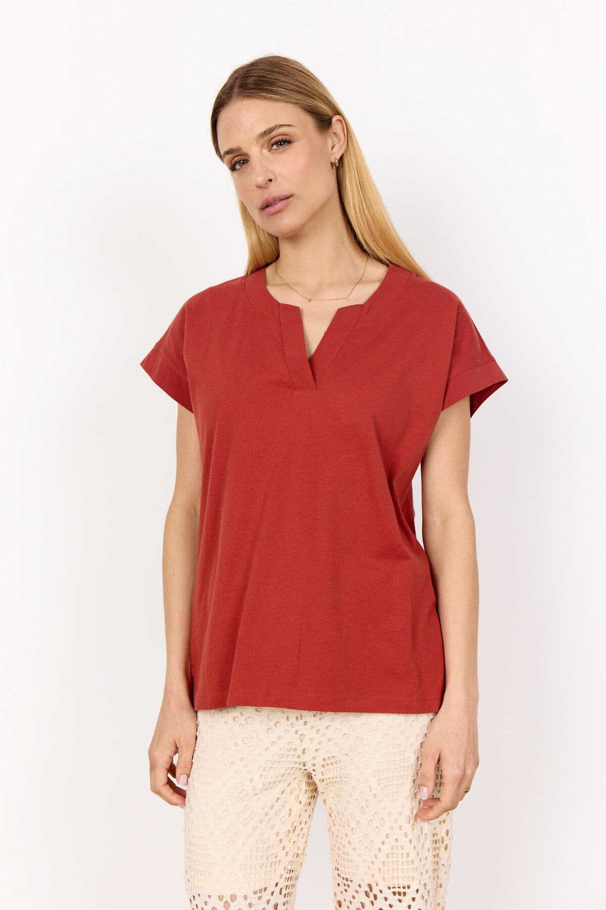 SC-DERBY 27 T-shirt Rust red