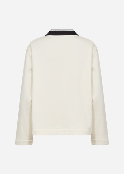 SC-ANGELIN 8 Sweatshirt Cream