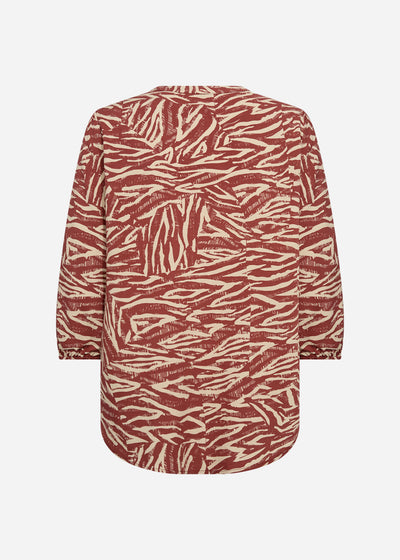 SC-SADE 2 Blouse Rust red