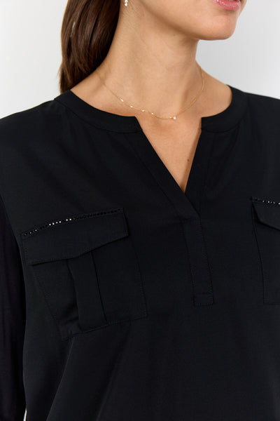 SC-HERMINE 1 Blouse Black