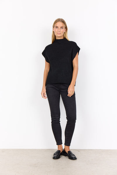 SC-VIRGINIA 1 Waistcoat Black