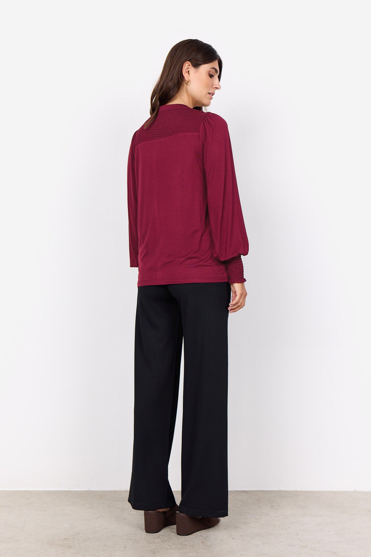 SC-MARICA 303 Blouse Bordeaux