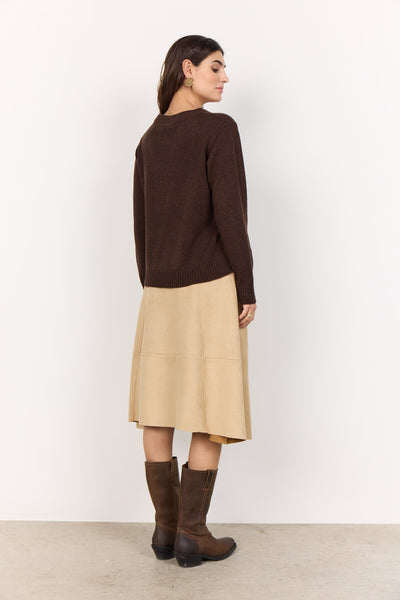 SC-VONNIE 1 Pullover Dark brown