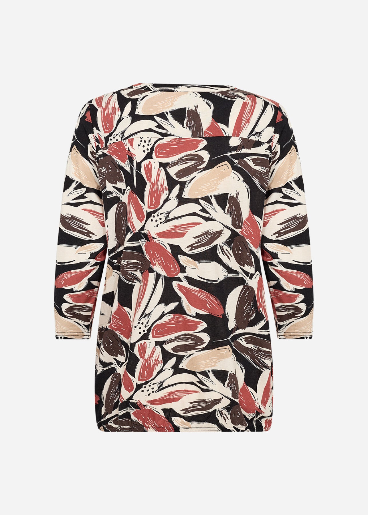 SC-FELICITY AOP 512 Blouse Rust red