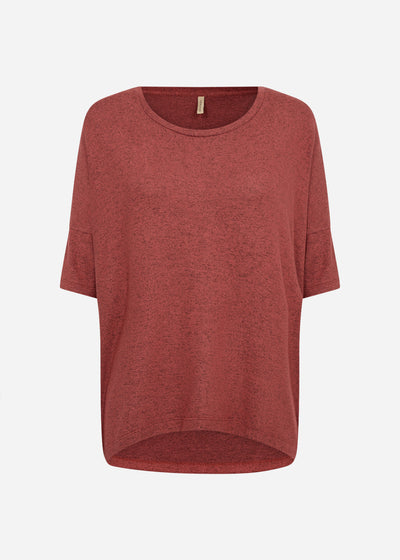 SC-BIARA 96 Blouse Rust red